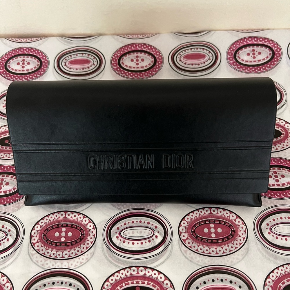 Christian Dior Black Sunglass Case